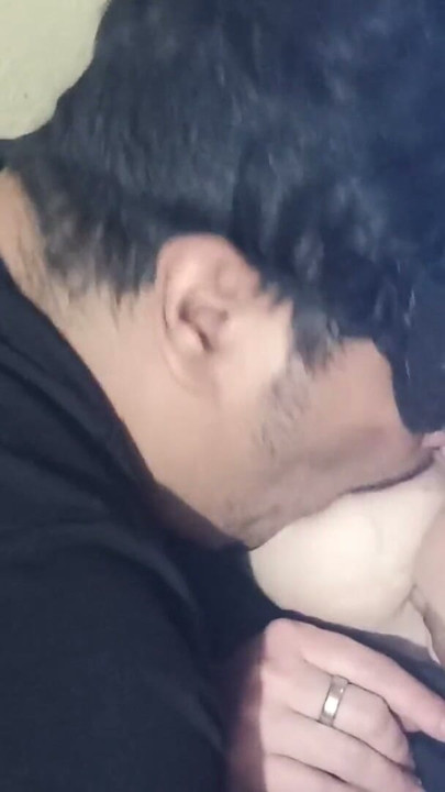 My husband touches me, masturbates me, and I breastfeed him deliciously with my breasts | Clip 2