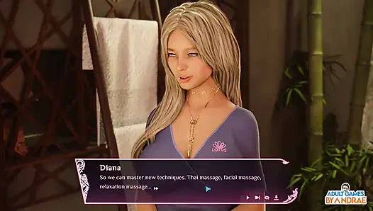 Pijat kilat ep3 - pengalaman pijat kaki paling menggoda dari diana