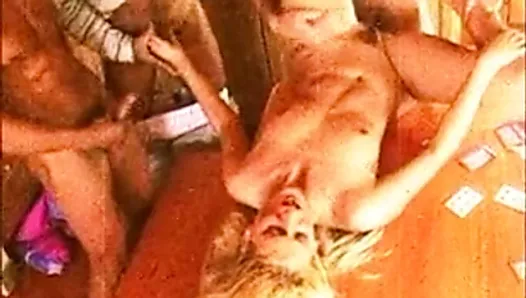 Hot Group Sex Blonde Hairy Pussy