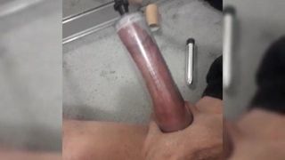 Pumping my big wet horny uncut cock on kik
