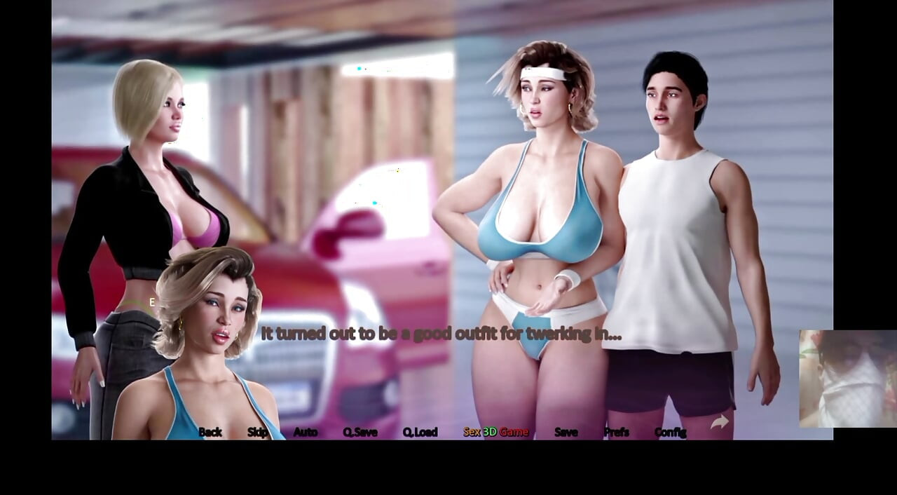 Step-Sis almost caught us!! MILF Step-Mom gave me a blowjob in the car and eats my load.