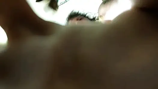 Big Boob Woman Takes Cock in Bathroom!