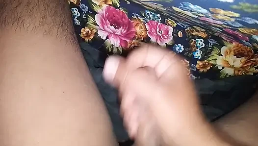 Big cock handjob in night time full hard