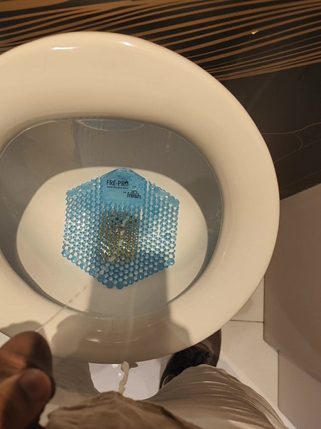 Taking a leak