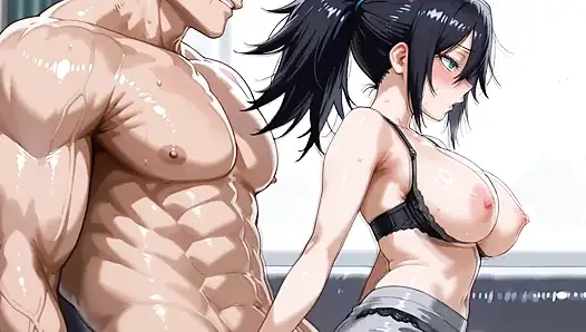 Toji (JJK) x tengah malam (MHA)
