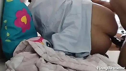 Asian Cheating wige moaning loudly when she gets fuvk from her secret lover . ang sarap mo bheb