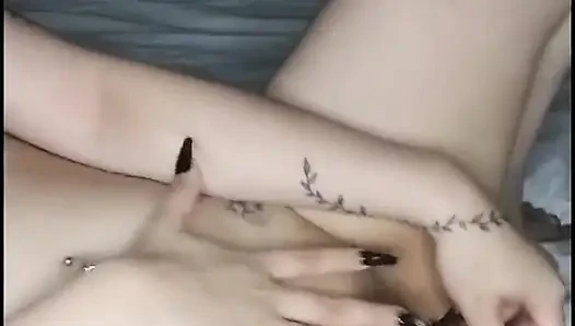 Geölter Dildo-fuck