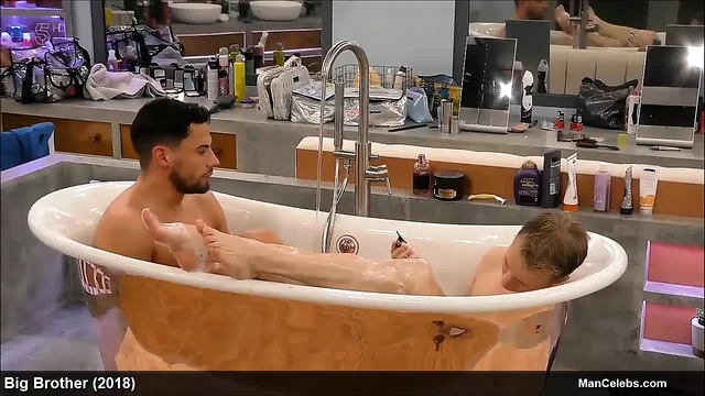 Male Celebrity Andrew Brady Looks Sexy During Reality Show