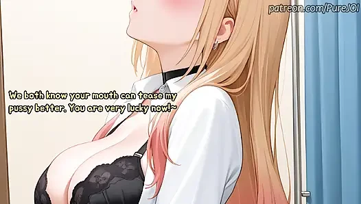You have creampied Marin Kitagawa's pussy in the fitting room
