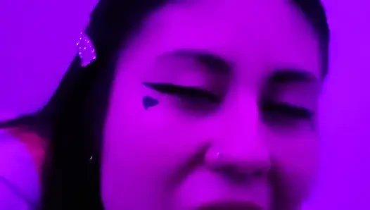 Beautiful Schoolgirl Dherlydoll Gives Me a Delicious Deepthroat Blowjob and Sloppy Cumshot in Her Mouth!