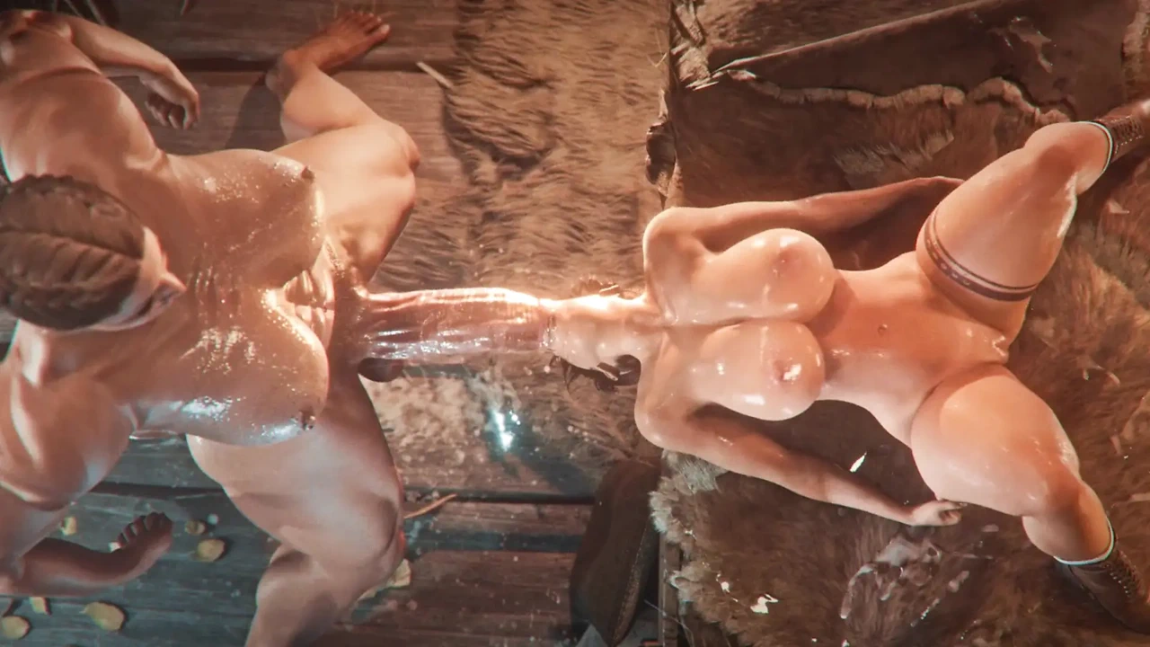 Monster Cock Destroying Lara Croft Mouth And Pussy (3D AdultGame)