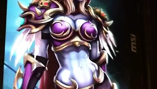 (haraç) warcraft'tan sylvanas'a boşalmak