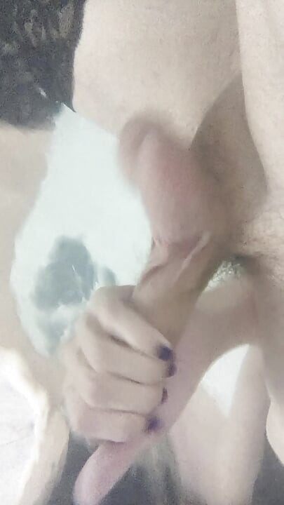 Underwater girlcock cum by Heather