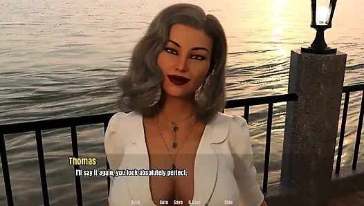 Büyükannenin evi: genç adam ve güzel olgun orta yaşlı seksi kadın romantik bir randevuda bölüm 56