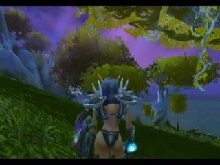 Warcraft : Keyla and her elves friends.