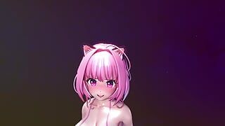 MMD R-18 Аниме-девушки сексуально танцуют, клип 86