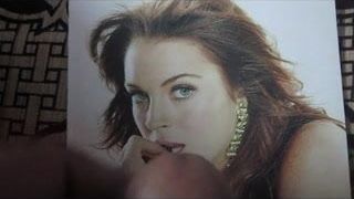 Трибьют спермы для Lindsay Lohan 1