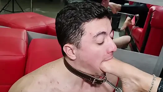 Pathethic Foot Slave Boot Worship and Training