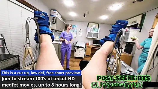 The Cum Clinic Extraction #14 - Nurse Azra Iahmir & Virgin Nurse Luci Starr