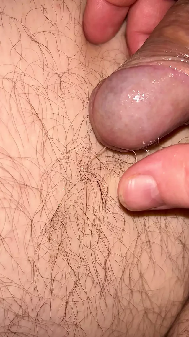 Dick in hand