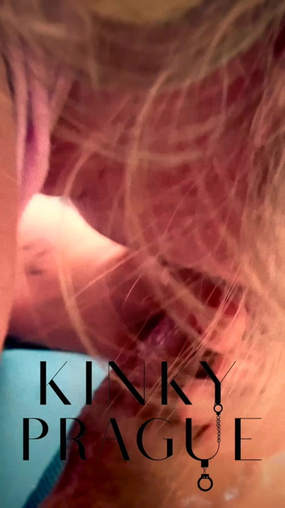 Horny blonde Czech MILF needed my massive load down her throat in the car