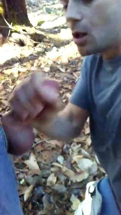 Gay chastity eats cum