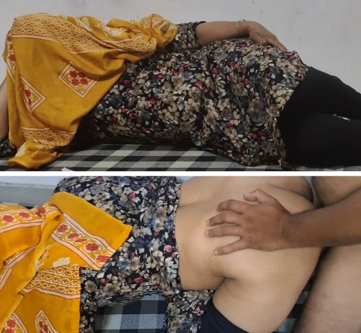 Desi Bhabi in Black Suit Blowjob Then Fuck