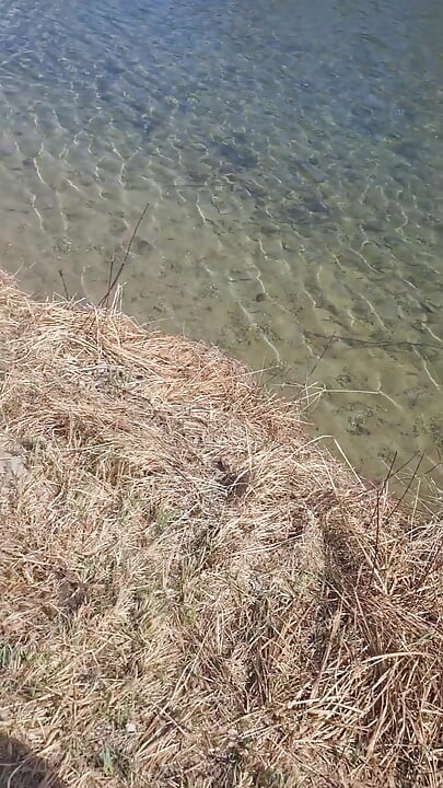 Blond Twink Blows Me by the River Then Gets Fucked in a Hunting Tower