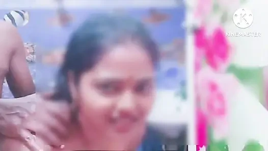 My brother in law fuck me while taking bath - tamil dirty talk with loud moaning
