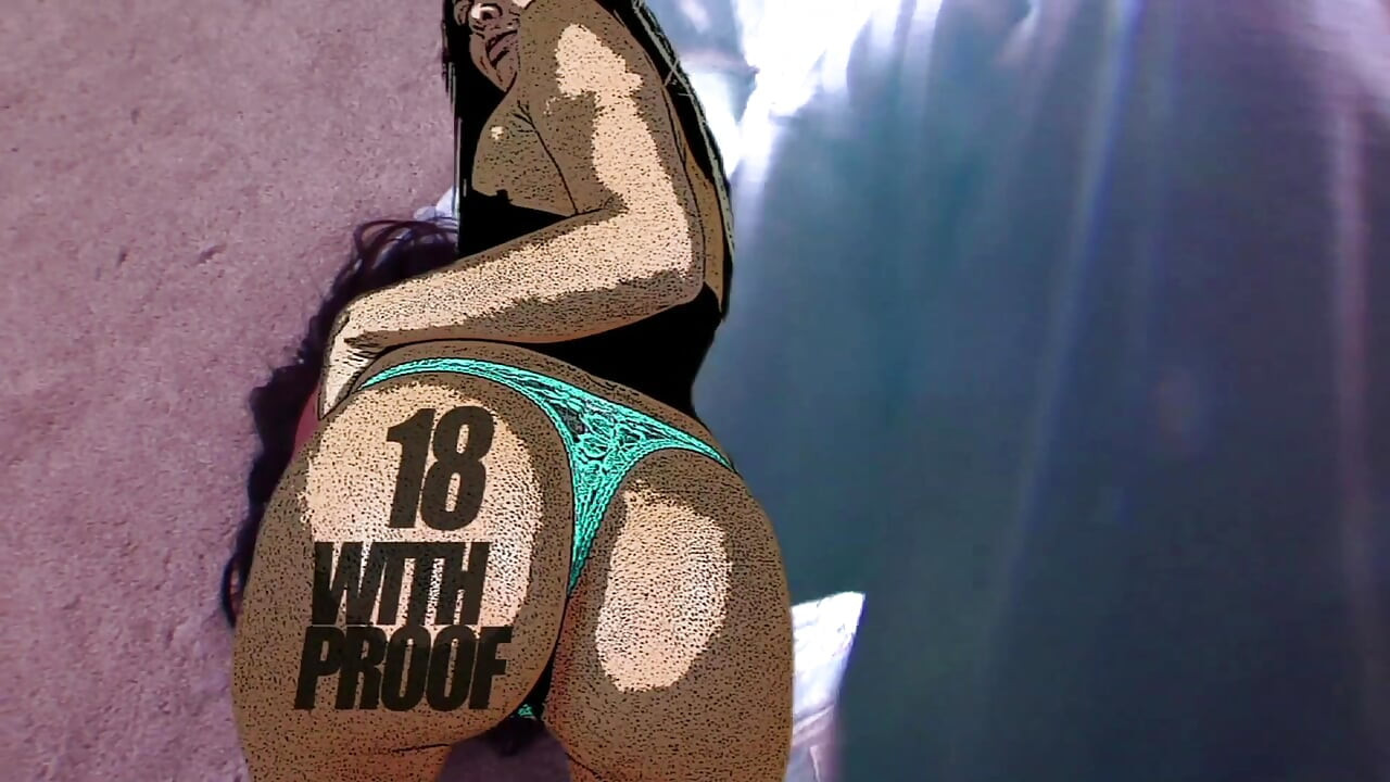 Ebony teen with big ass gets her pussy fucked deeply