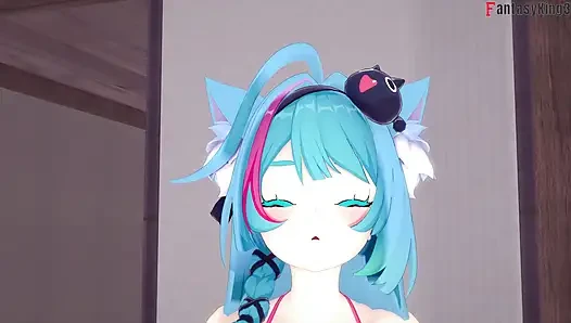Mint POV sex in her bikini - Neverness to everness (NTE)
