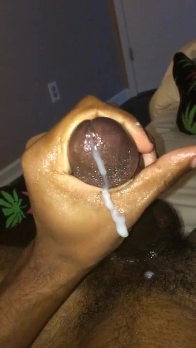Watch His Balls Twitch When He Cums