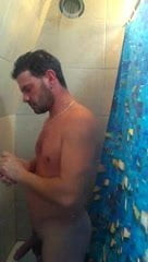 shower wank