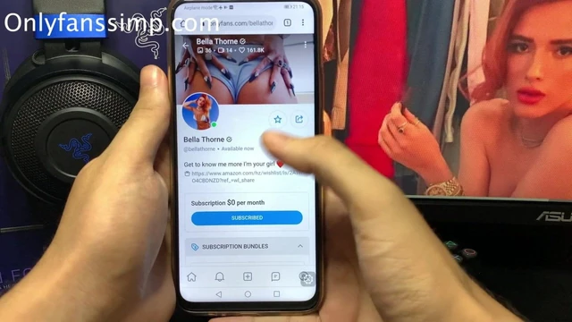 How To Subscribe To Bella Thorne Only Fans For Free