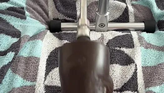 Büyük zenci yarağı dildo oğlumun amcığını sert sikiyor ve deliğimi açık bıraktı, MrHankeystoys