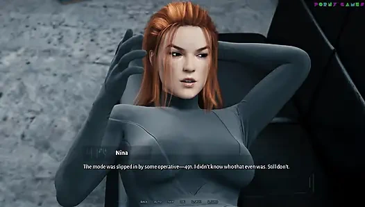 Кибернетическое соблазнение 1-й частью - Групповой секс дома, Милфа и Рыжая 33