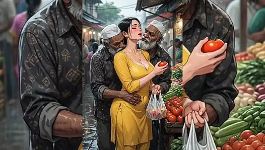 Tante seksi india dan kakak ipar india didominasi sama pria muslim kotor - grup seks di tempat umum & korupsi