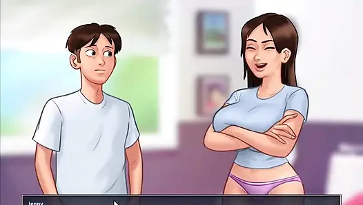 Summertime saga: I fucked old Roz