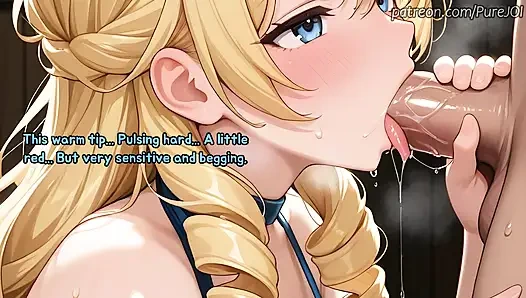 Mädchen aus mankitsu Happening präsentierten ein besonderes geschenk (Sex WICHsanleitung)