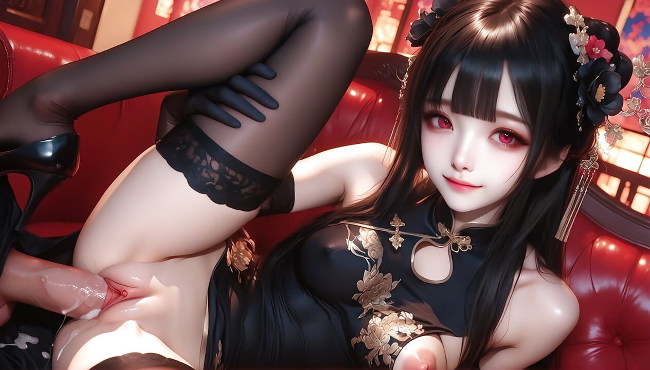 Cheongsam kız seks gezisi