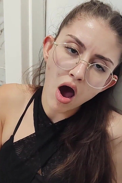 My Nike Sneakers Soaked by My BF's Cumshot Turned Me on