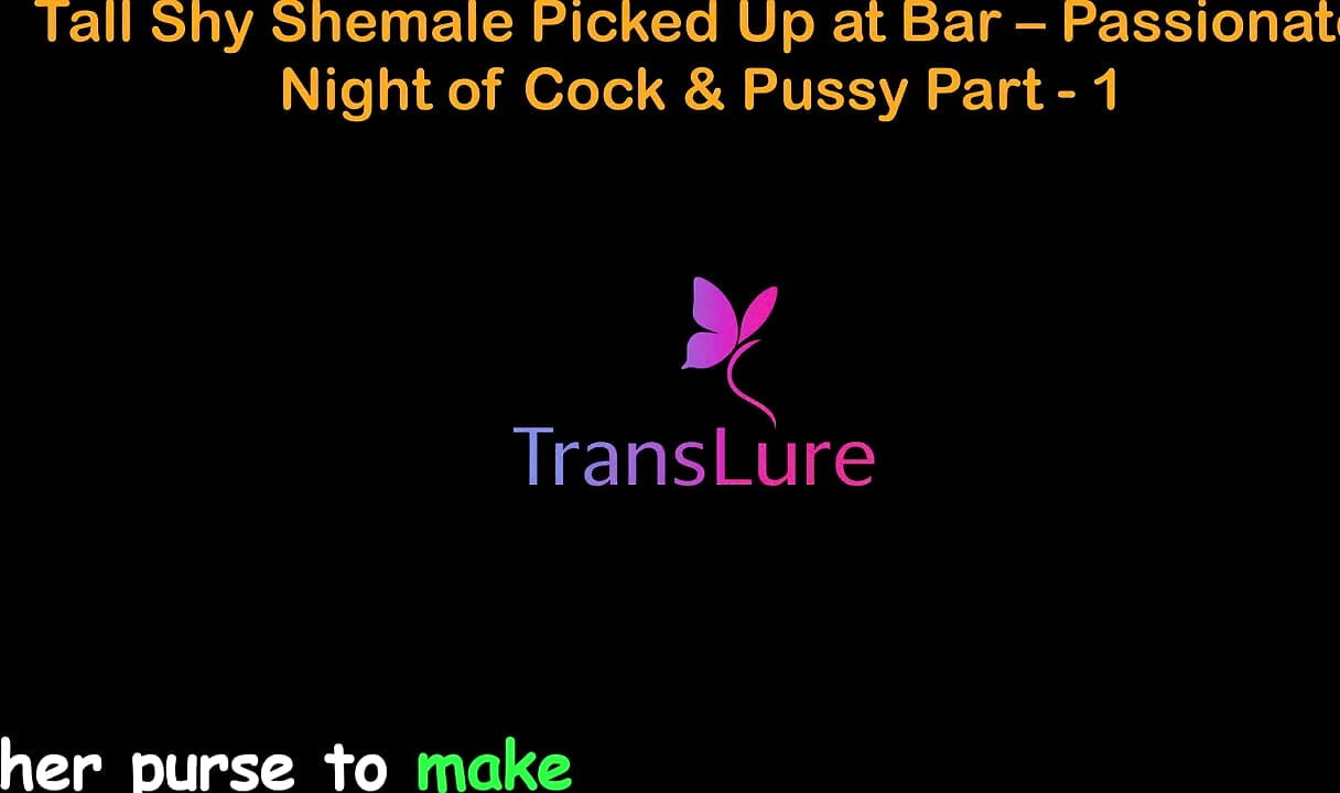 English Audio Sex Story - Tall Shy Shemale Picked up at Bar - Passionate Night of Cock & Pussy - Part 1