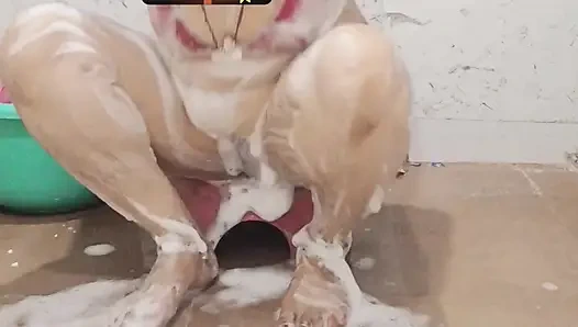 Priya Bhabi Hot Bathing Show