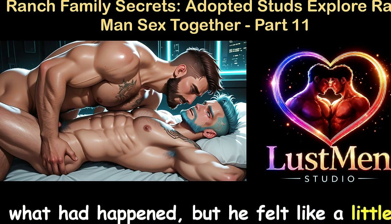 English Audio Gay Sex Story - Ranch Line Secrets: Adopted Studs Explore Raw Man Sex Together - Part 11