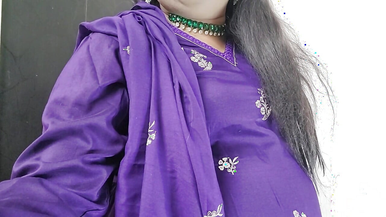 Purple Indian Wear Look