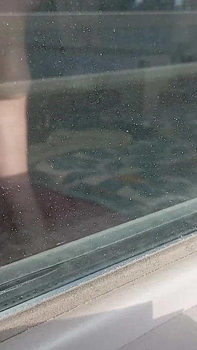 Stunning moment from "Mature hetero neighbor with big flaccid cock changing his underwear to go out on the street"
