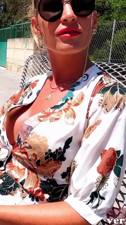 Thrilling moment from "German Mallorca tourist milf picked up for outdoor sex"