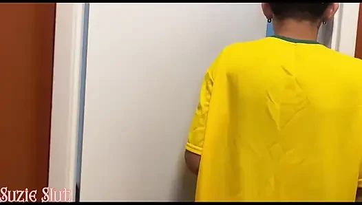 Naughty Stepmom Fucks Her Stepbrother's Friend During World Cup Game