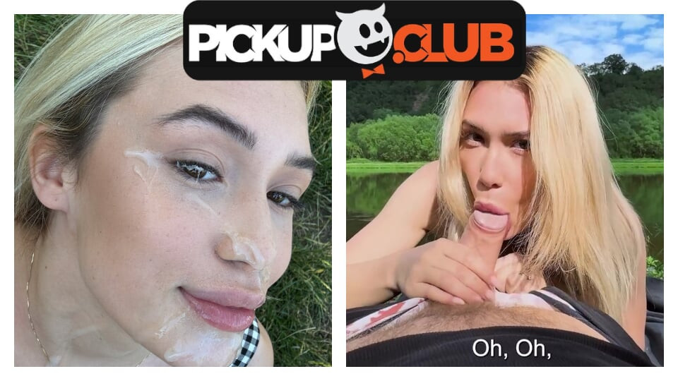 PICKUP CLUB - Geile Russische bimbo Rika Fane in een gek verhaal vol porno