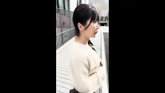 Part 1 "One year is the limit for being chaste" Risa (29), a beautiful busty wife who married a weak man in a hurry, wanted to return to her life after having sex and asked for a raw!
